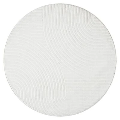 Pyöreä Bella Spin Offwhite