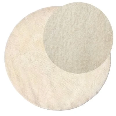 Pyöreä Cloudy Vaalean Beige