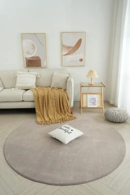 Pyöreä Comfy Harmaa beige