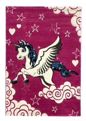 Diamond Unicorn Vaaleanpunainen Lastenmatto