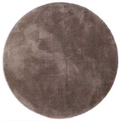 Pyöreä Fluffy Taupe
