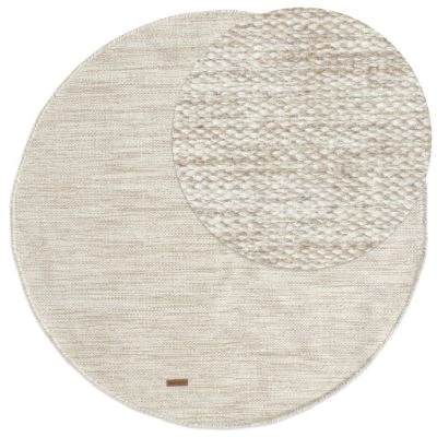 Pyöreä Lunda Beige