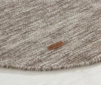 Pyöreä Lunda Harmaa beige