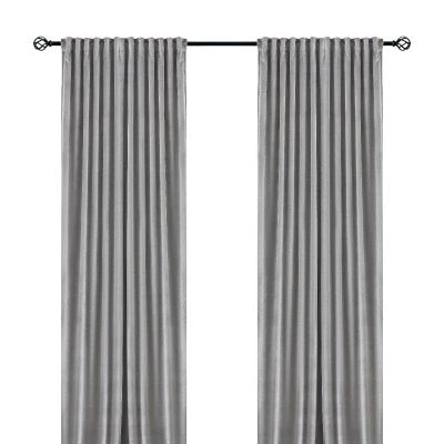 Samettiverho 2-pack Mathilde Hopea