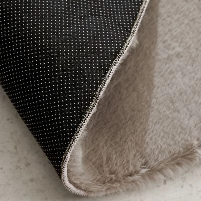 Pyöreä Rabbit Eco Taupe
