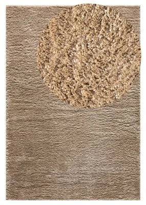 Pehmeä Ryijymatto Softy Tumman Beige