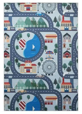 Lastenmatto Zappy City Multi