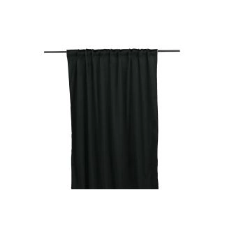 Lavendelvind Musta 2x135x250 cm Samettiverho 2-pack
