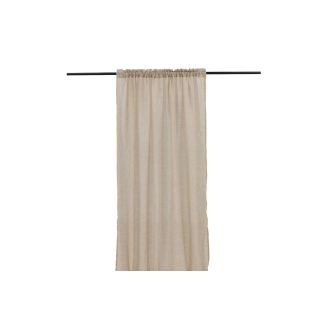 Rosendimma Beige  Pellavaverhokangas-ilme 2-pakka