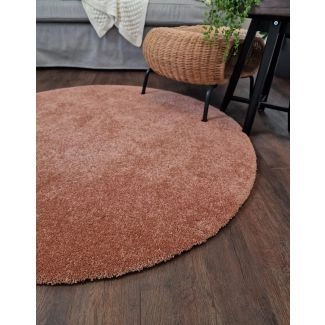 Clario Terracotta Rund Matta