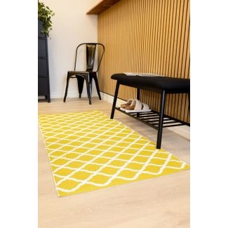 Plastmatta Mimmi Dalli Gul