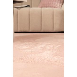 Juoksija Koning Vanha roosa Ryijymatto