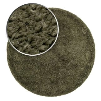 Pyöreä Barbet Vihreä Ryijymatto