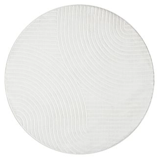 Pyöreä Bella Spin Offwhite