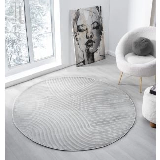 Pyöreä Bella Spin Harmaa