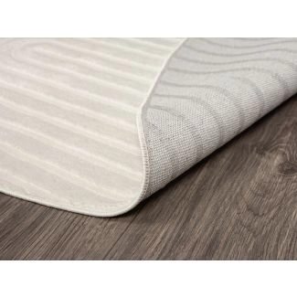 Pyöreä Bella Zen Offwhite