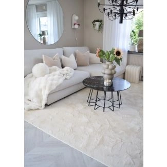 Neliö Cat Beige Pestävä Turkismatto