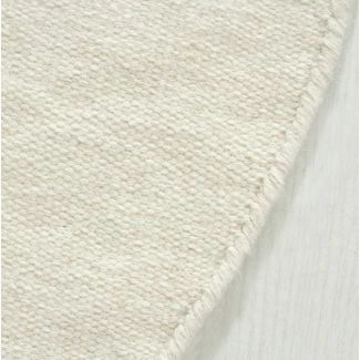 Pyöreä Dalen Offwhite Villamatto