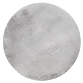 Pyöreä Eline Harmaa Ryijymatto