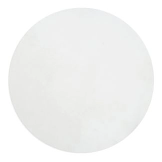 Pyöreä Glossy Offwhite Pehmeä Turkis-look Matto