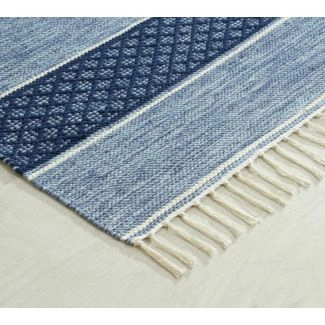 Gångmatta Loke Blå