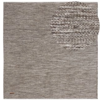 Kvadrat matta Lunda Greige