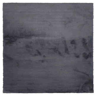 Neliö Rabbit Eco Tummanharmaa Turkismatto