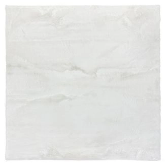 Neliö Rabbit Eco Valkoinen Turkismatto