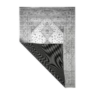 LyHiekara Harmaa Chenille-matto