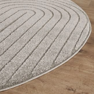 Rund Matta Zara Bene Grå