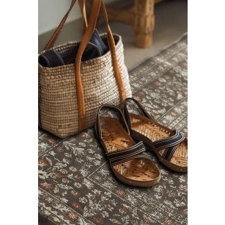 Viskoosimatto Marty Harmaa beige