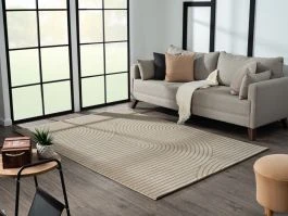Wilton-matto Bella Spin Tumman Beige