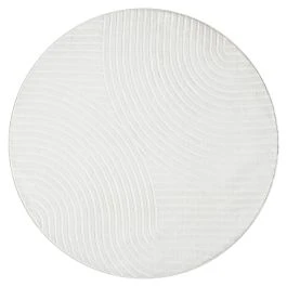 Pyöreä Bella Spin Offwhite
