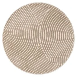 Pyöreä Bella Spin Tumman Beige