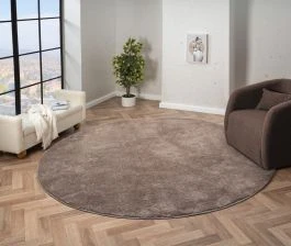 Pyöreä Cloudy Taupe