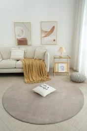 Pyöreä Comfy Harmaa beige
