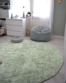 Pyöreä Lazy Vihreä