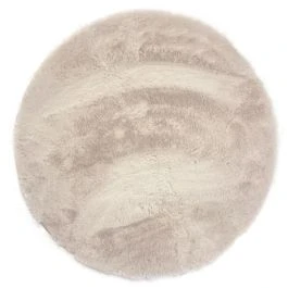 Pyöreä Rabbit Eco Vaalean Beige