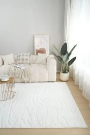 Pestävä Turkismatto Rabbit Nest Offwhite