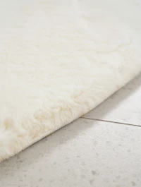 Pyöreä Rabbit Eco Offwhite