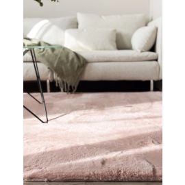 Mjuk Päls-look Matta Eiderelle Rosa