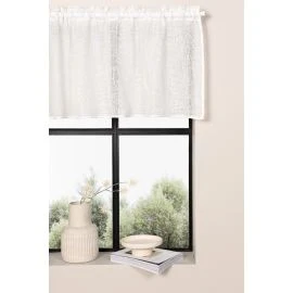 Vardoft Valkoinen 2x55x250 cm Verho 2-pack