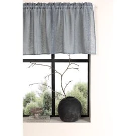 Vardoft Harmaa 2x55x250 cm Verho 2-pack