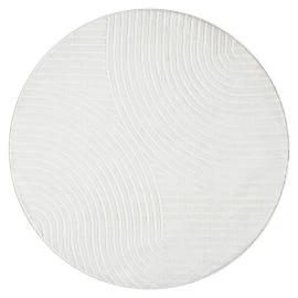 Pyöreä Bella Spin Offwhite