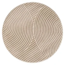 Pyöreä Bella Spin Tumman Beige