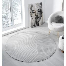 Pyöreä Bella Spin Harmaa
