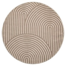 Pyöreä Bella Zen Tumman Beige