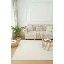 Pestävä Ryijymatto Comfy Beige