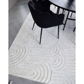 Pestävä Pehmeä Ryijymatto Fuzzy Soma Offwhite