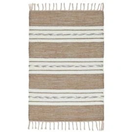 Girsu Beige Räsymatto